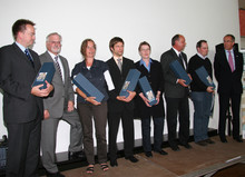 Transferpreis 2009: die Leiter der nominierten Projekte