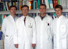Prof. Dr. Hans-Peter Bruch (2. v. l.) und das Lübecker FUSION's-Team